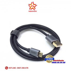 Cáp USB 2.0 -> Micro USB Unitek 1m (Y-C 451FGY)