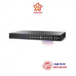 24-port 10/100 Smart Switch CISCO SF220-24-K9