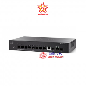 10-Port Gigabit Managed SFP Switch CISCO SG350-10SFP