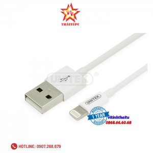 Cáp USB -> Iphone 5 Unitek 1M (Y-C 499 WH)