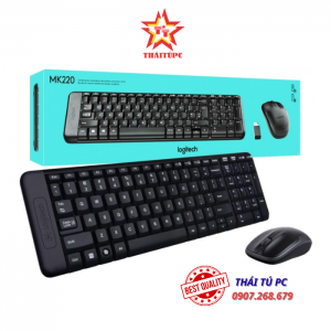 Bộ Bàn Phím Chuột LOGITECH MK220
