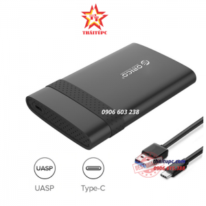 Hộp ổ cứng 2.5" SSD/HDD SATA 3 USB 3.0 Type C - ORICO 2538C3