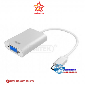 Cáp Type-C -> VGA (L) Unitek (Y - 6308) 20cm