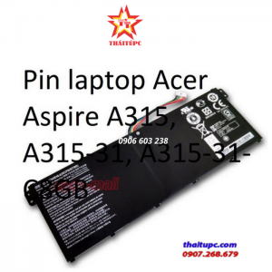 Pin ZIN laptop Acer Aspire A315, A315-31, A315-31-C8GB