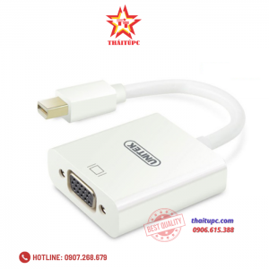 Cáp Mini Displayport -> VGA Unitek (Y - 6327BK)