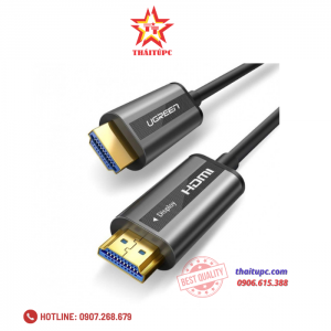 Cáp Hdmi 2.0 Sợi Quang Dài 5M Ugreen 50716 - Hàng chính hãng