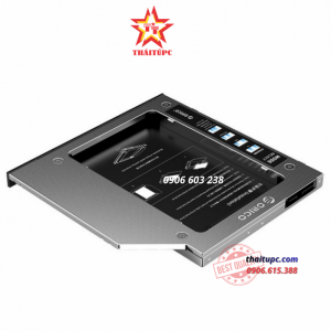 Khay ổ cứng Laptop (Caddy bay) 2.5" SATA 1,2,3 Orico  M95SS