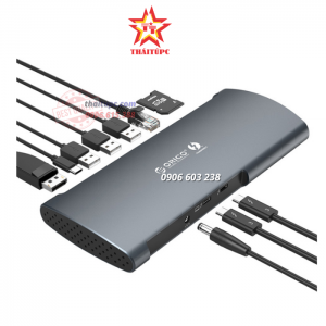 Đế cắm đa năng Thunderbolt 3 Orico TB3-S1-GY
