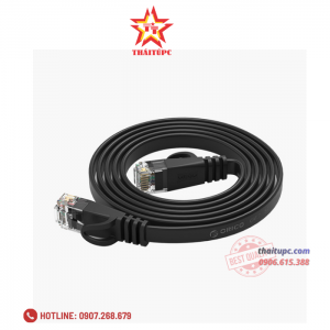 Cable mạng bấm sẵn 10m Orico Orico PUG-C6B-1000-BK