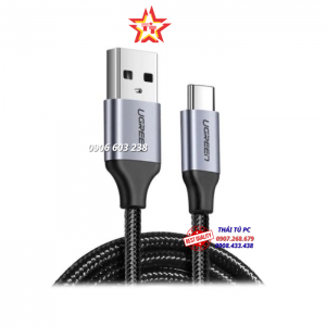 CÁP USB TO USB-C DATA CABLE ALUNIMUM ALLOY, DÀI 1.5M - UGREEN 60127