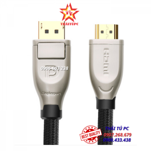 CÁP DISPLAYPORT TO HDMI 2.0 DÀI 3M HỖ TRỢ 3D 4K/60HZ CHÍNH HÃNG UGREEN 40435