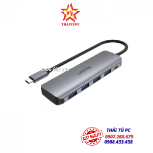 CÁP TYPE-C -> 4 USB 3.0 + MICRO USB 10W UNITEK H1107A