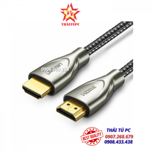 CÁP HDMI DÀI 15M CARBON CHUẨN 2.0 4K@60MHZ UGREEN 50114