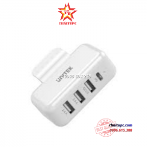 SẠC MACBOOK -> 2 USB 2.4A + USB QC3.0 + PD 45W UNITEK (1002A)