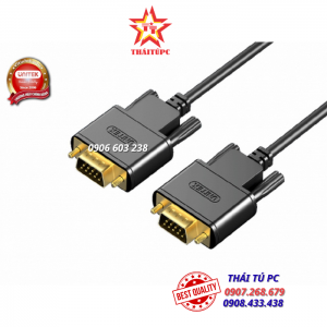 CÁP COM 9 / RS232 2 ĐẦU 1.5M UNITEK Y-C 702ABK