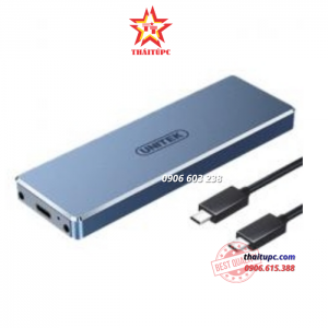 HỘP ĐỰNG Ổ CỨNG GIAO DIỆN TYPE-C NVME 10GB S113C UNITEK