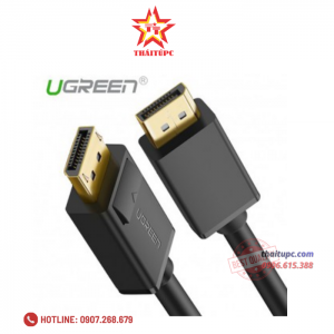 Cáp Displayport to Displayport chuẩn 1.2 dài 1m hỗ trợ 2K*4K chính hãng Ugreen 10244