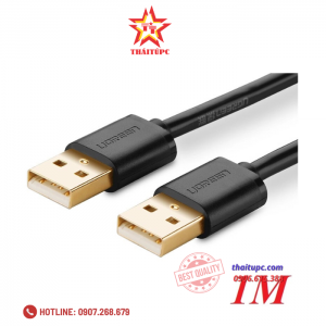 Cáp USB 2.0 2 đầu đực dài 1m chính hãng Ugreen 10309