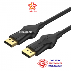 CÁP DISPLAYPORT 1.4 C1624BK 8K UNITEK 10 MÉT (8K @60HZ, 4K 144HZ, 1440P @240HZ)