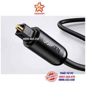 CÁP QUANG AUDIO (TOSLINK, OPTICAL) UGREEN 70891 DÀI 1.5M CAO CẤP