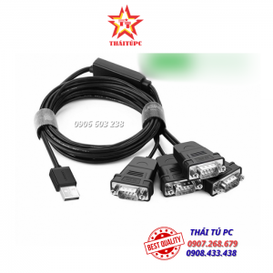 CÁP CHUYỂN ĐỔI USB TO 4 RS232 (COM) UGREEN 30770