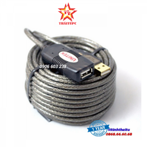 CÁP USB NỐI DÀI 2.0 - 15M EXTENSION UNITEK (U-265) (có IC khuyếch đai tín hiệu)