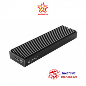 BOX Ổ CỨNG ORICO M.2 SATA SSD USB 3.1 GEN 2 (ĐEN) M2PF-C3-BK-HW