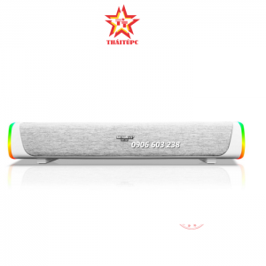 Loa Vi Tính SoundMax SB-201 2.0 | Công suất 12W , Kết nối Bluetooth 5.0 / Jack 3.5mm