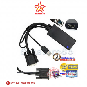 Cáp chuyển đổi tín hiệu VGA sang HDMI