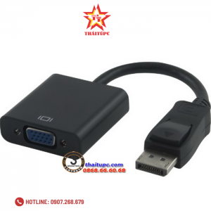 Cáp chuyển DisplayPort to VGA 20cm