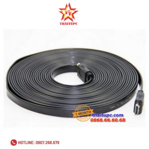 Cable HDMI 1.4 (15m) YHB-115 Đen Dẹp