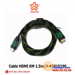 Cable HDMI KM 1.4 (1m5) 015190  Lưới