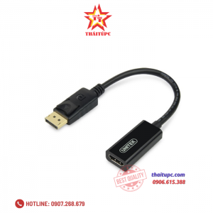 Cáp chuyển Displayport sang HDMI UNITEK Y-6342BK