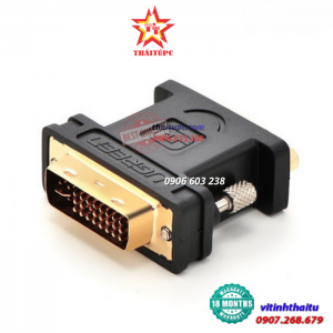 Đầu chuyển DVI (24+5) ra VGA Ugreen 20122