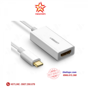 Cáp USB Type-C to HDMI cao cấp Ugreen 40273 hỗ trợ 4K*2K, 3D