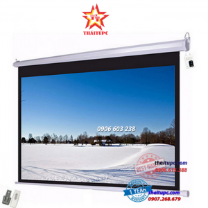 Màn chiếu điện Exzen 136 Inch