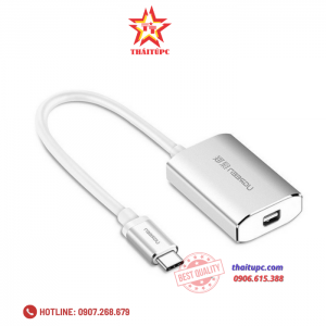 Cáp chuyển USB Type C to Mini Displayport Ugreen 40867 chính hãng, hỗ trợ 4K