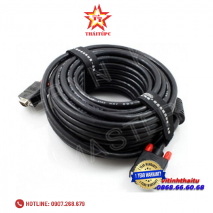 Cáp VGA Unitek LCD 3C+6 (30m)  (Y-C 510G)